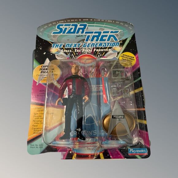 92 Playmates Star Trek (Next Gen) Picrard Data Gowren, Ferengi GuinaTori Figures - Picture 3 of 16